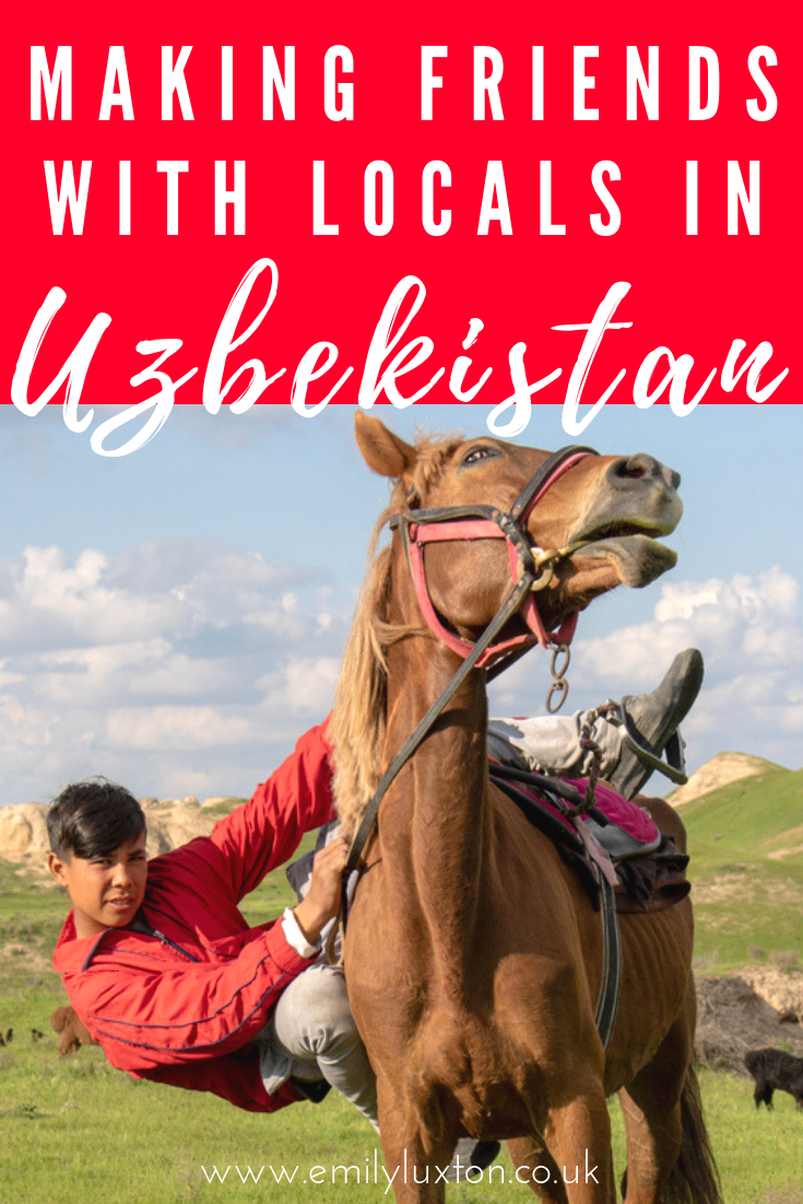 Making Friends with Locals in Uzbekistan