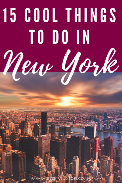 Cool things to do in New York