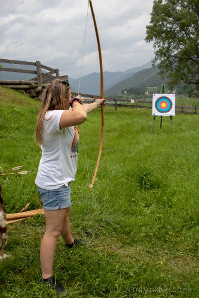 Archery at Museo delle Pallafite
