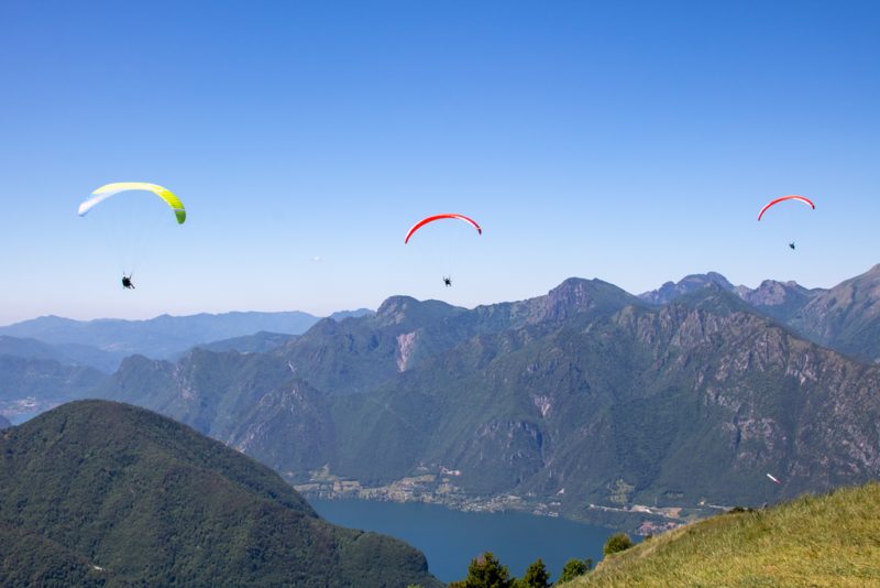 Paragliding Lake Idro Trentino