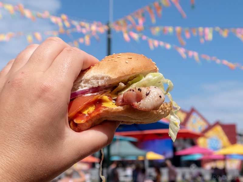 Lucky Chip Burger at Dreamland in Margate