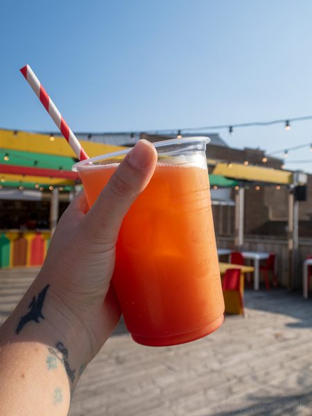 Cocktail at a reggae bar in Margate