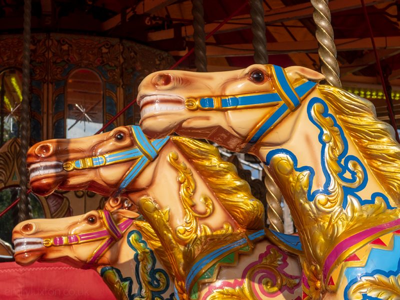 Gallopers at Vintage Funfair