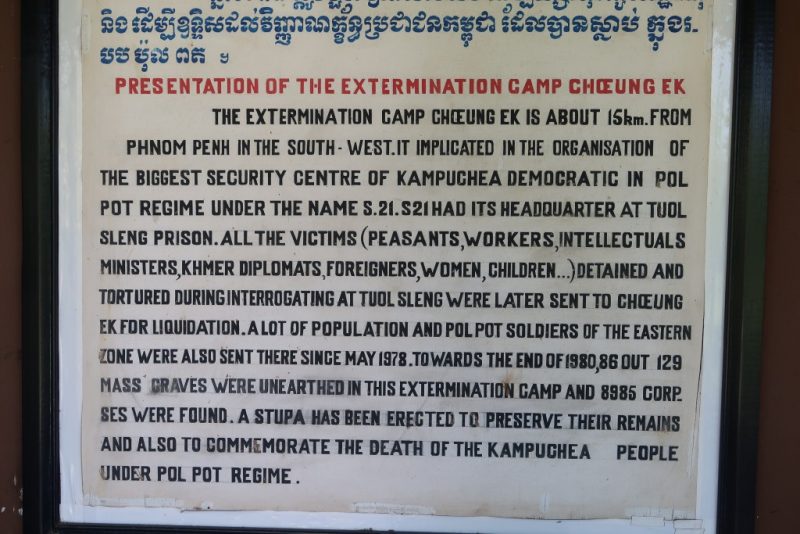 Killing Fields Phnom Penh