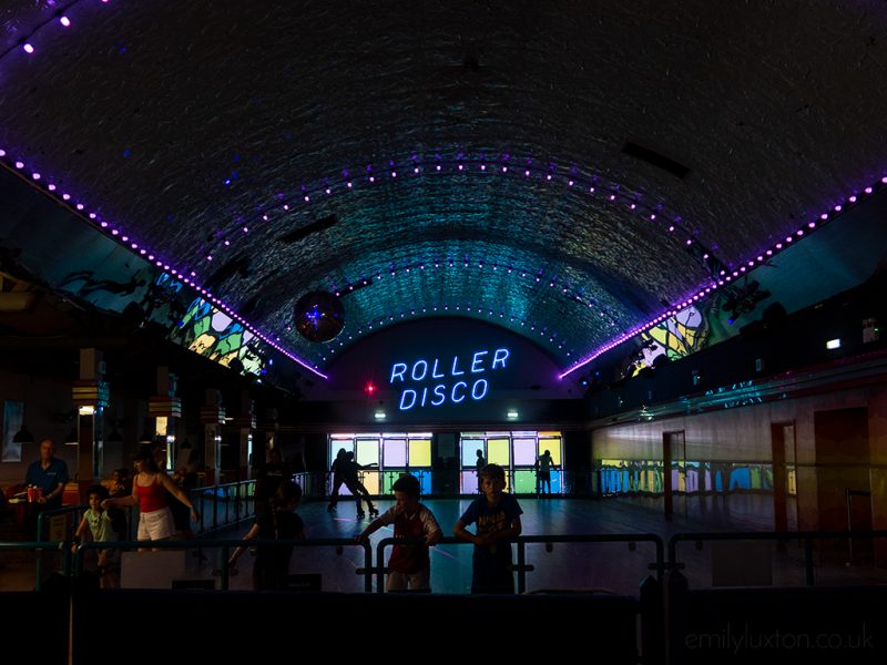 Roller rink at Dreamland in Margate