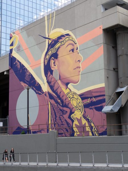 BUMP Murals Indigenous Woman