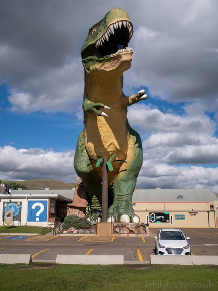 Giant T-Rex in Drumheller Canada