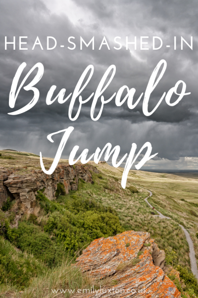 Head Smashed in Buffalo Jump Alberta Canada