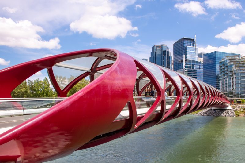 Peace Bridge Calgary Alberta Canada