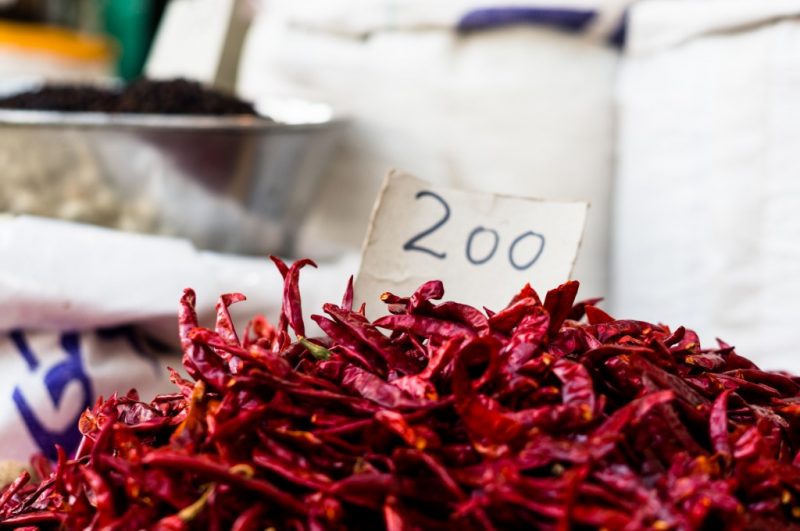dried red chillies for sale