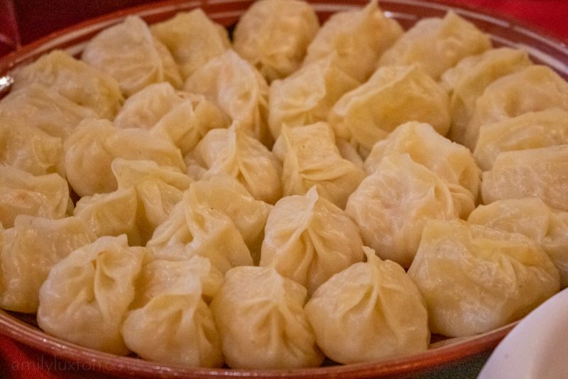 Manti dumplings Uzbekistan