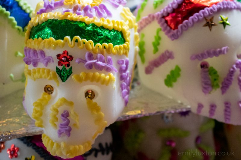 Dia de Muertos sugar skulls mexico