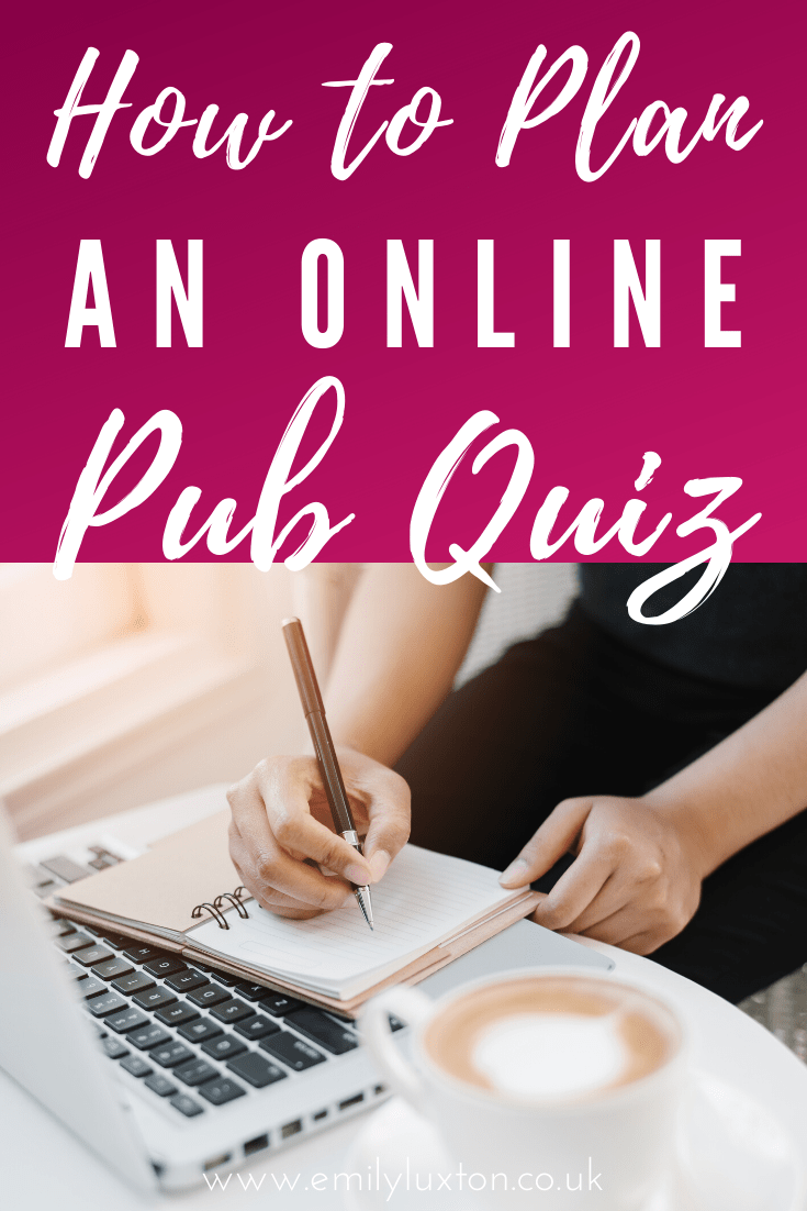 How to Organise an Online Pub Quiz for your Friends and Family