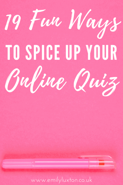 Fun Ways to Spice Up Your Next Online Quiz