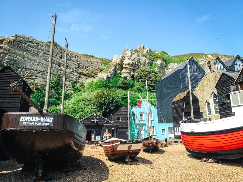 Hastings - places to visit in the south of england