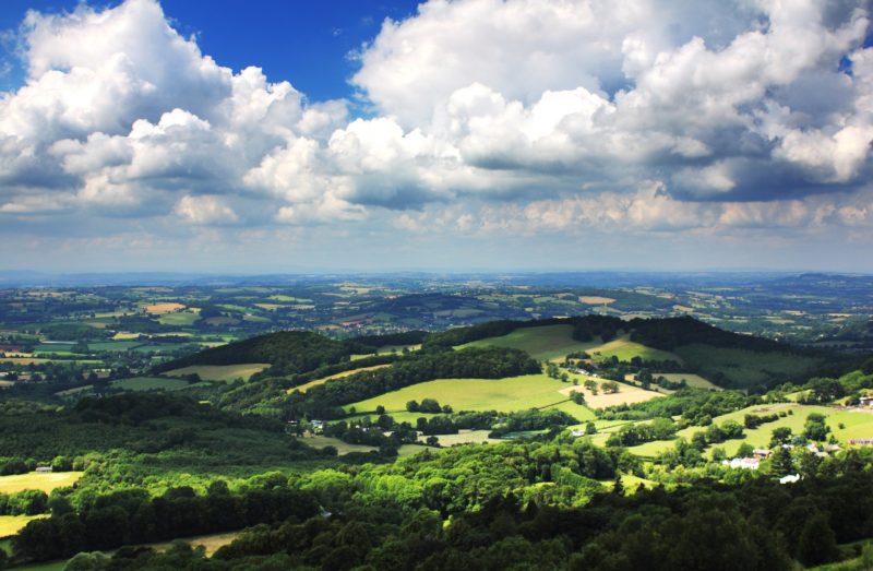 Malvern Hills England