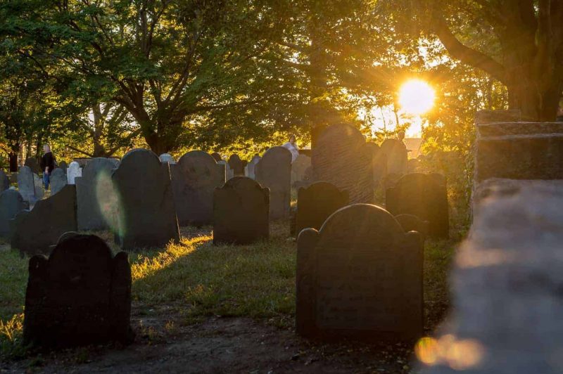 Graveyard in Salem MA