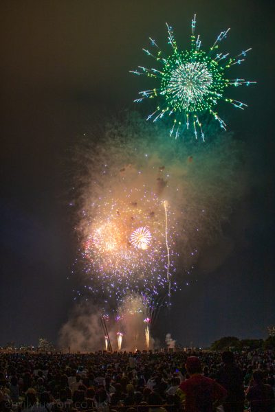 Fireworks in Japan