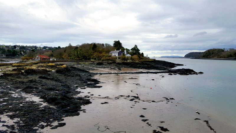 Menai Strait Anglesey North Wales