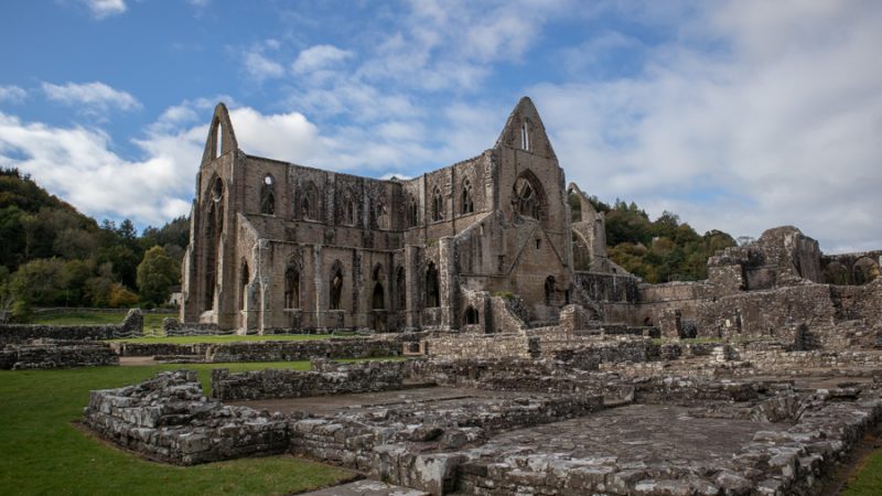 Tintern Abbey ruins