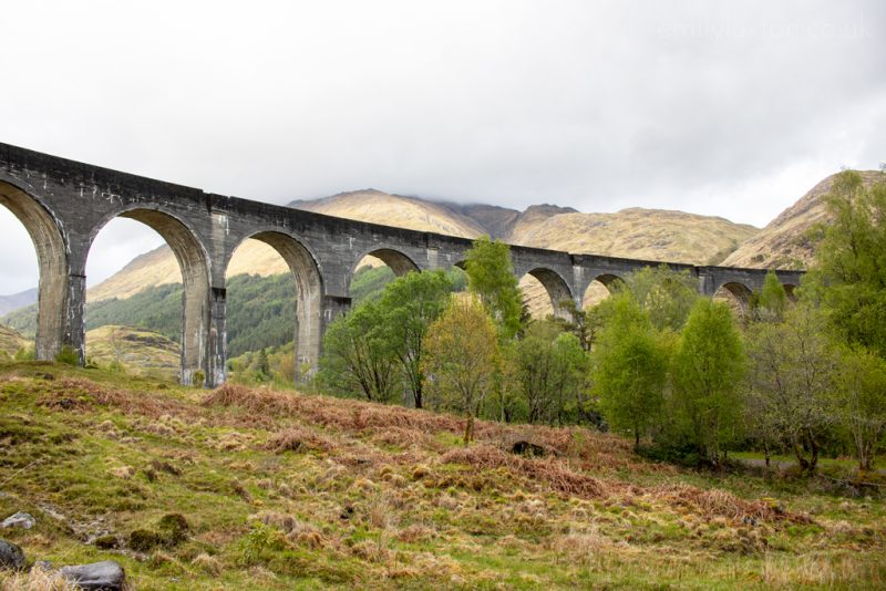 Glenfinnan Viaduct Harry Potter Train Bridge Scotland