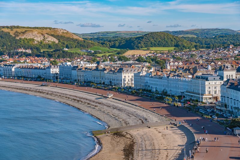 Llandudno - final stop of the Cambrian Way Wales Road Trip