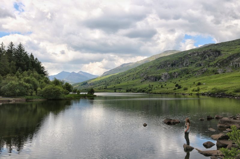 Llynnau Mymbyr Viewpoint Snowdon