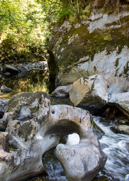 River near Betws-y-Coed on Wales Road Trip