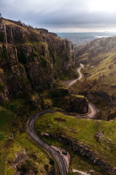 Cheddar Gorge is one of the best road trips in England