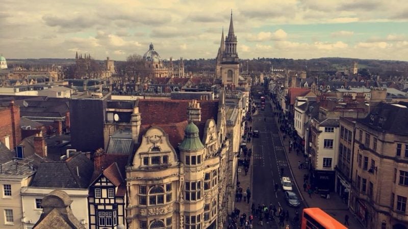 Carfax Tower Oxford England