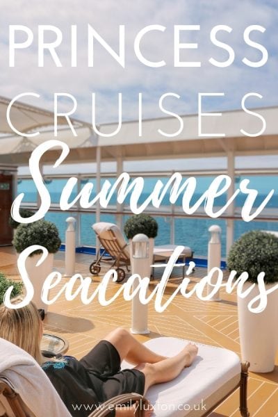 Princess Cruises Summer Seacations UK 