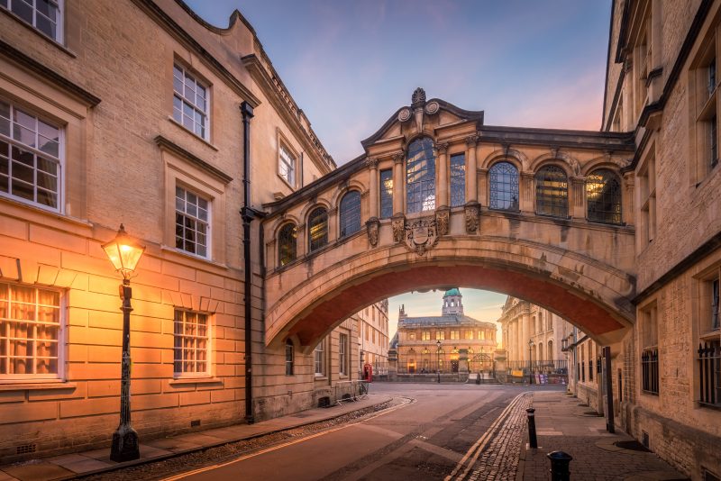 Bridge of Sighs Oxford England