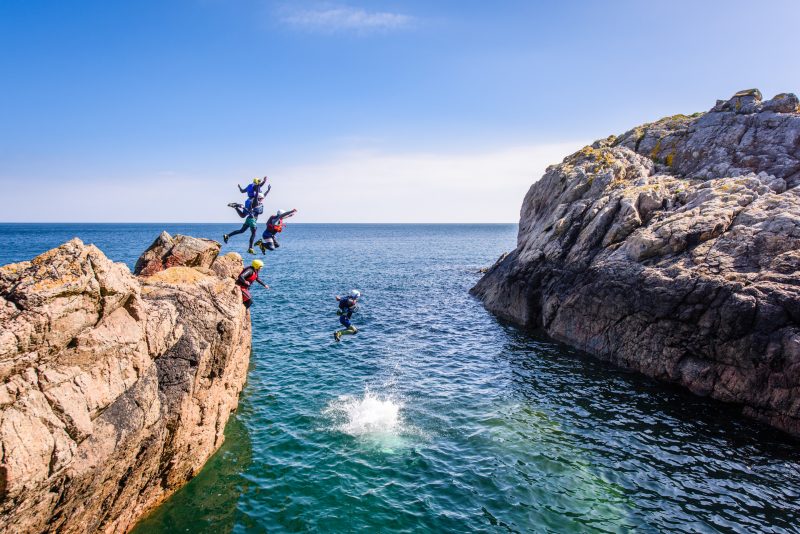 Coasteering Guernsey