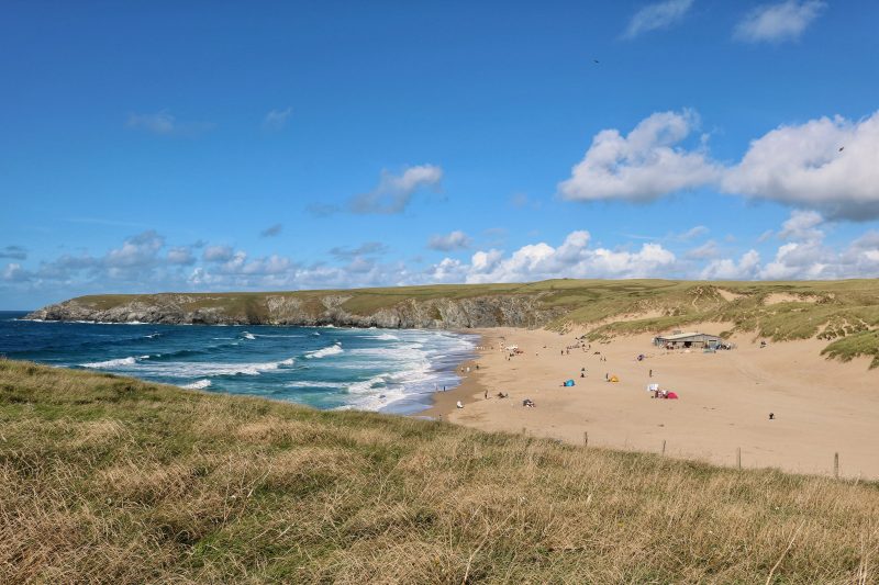 Holywell Beach near St Agnes Cornwall