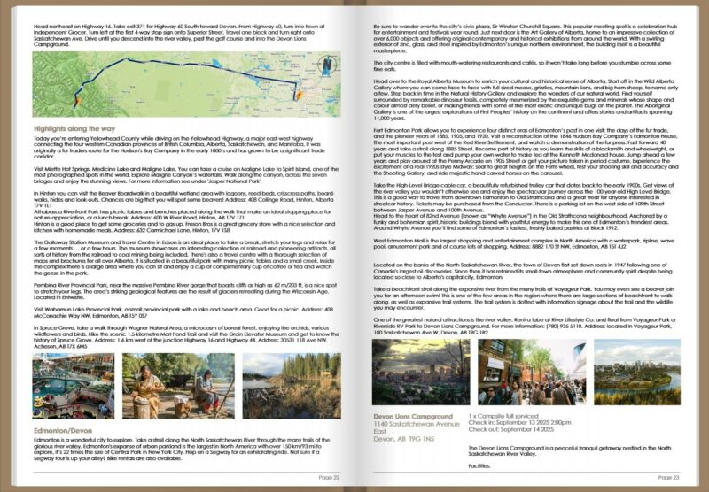 Scrfeenshot showing a double page spread in an eBook